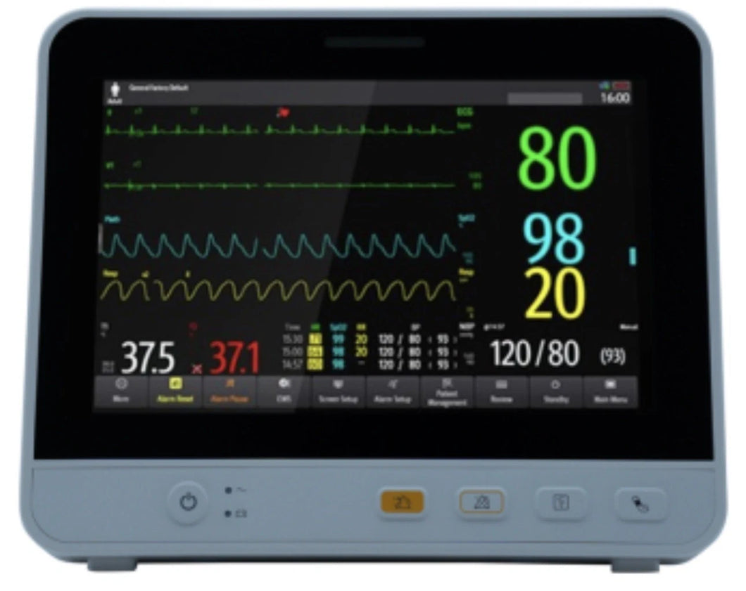New! MDPro Guardian Plus Patient Monitor with Masimo SpO2 & Sidestream CO2